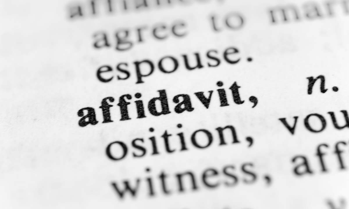 How to Write an Affidavit for Child Support in Jacksonville