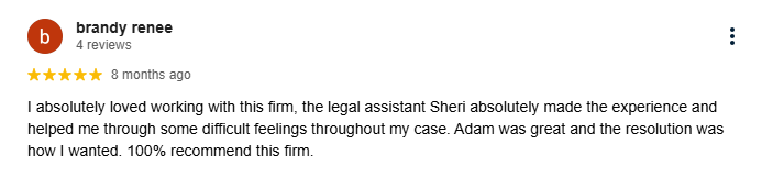 Jacksonville Contested Divorce Attorney Client Review