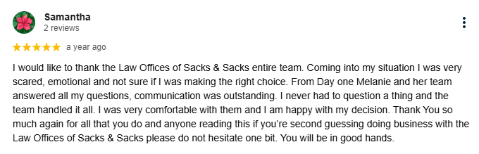 Jacksonville Same-Sex Divorce Lawyer Client Review